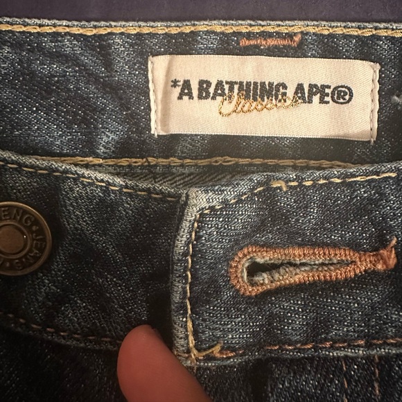 Bathing ape low rise jeans - Picture 5 of 5